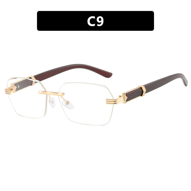 Frameless Cut Edge Sunglasses - Precision Modern Eyewear