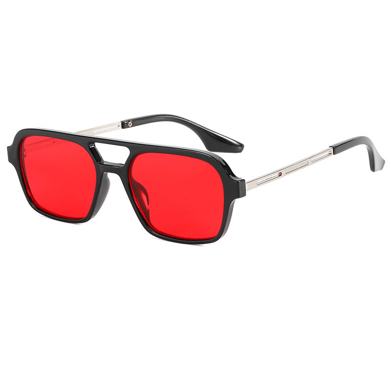 Hollow Frame Sunglasses - Artistic Modern Eyewear