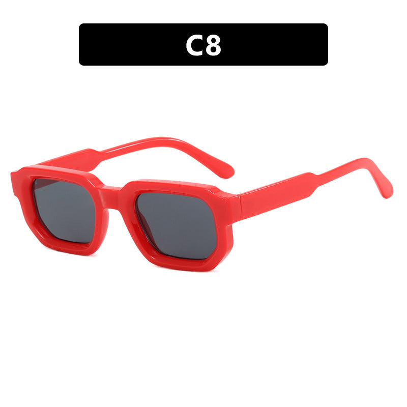 Square frame sunglasses