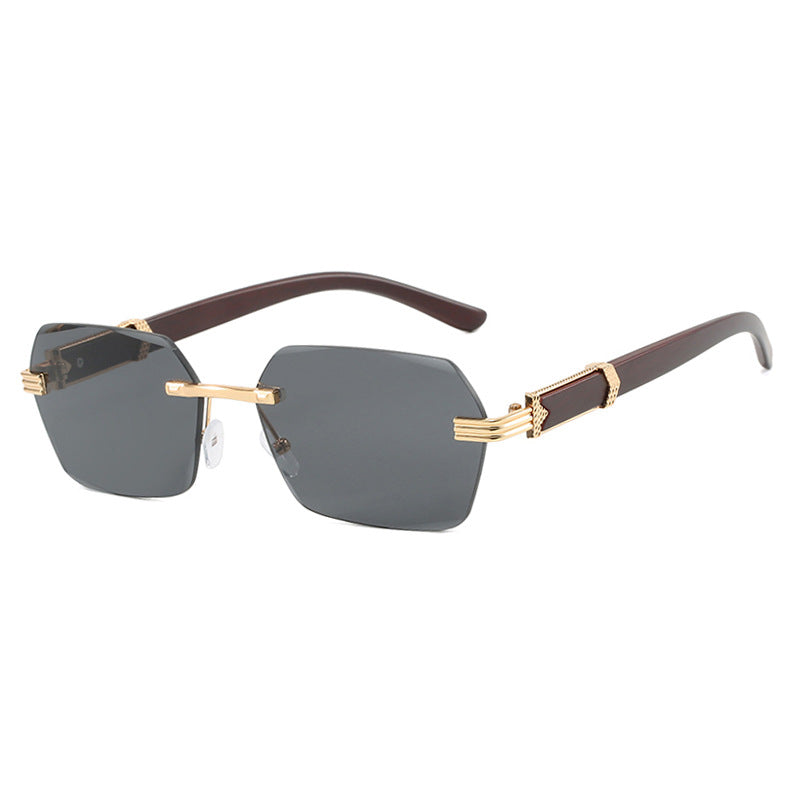 Frameless Cut Edge Sunglasses - Precision Modern Eyewear