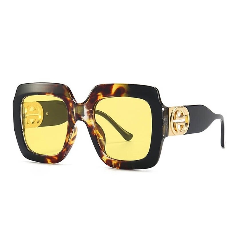 Celebrity  Large Square Sunglasses