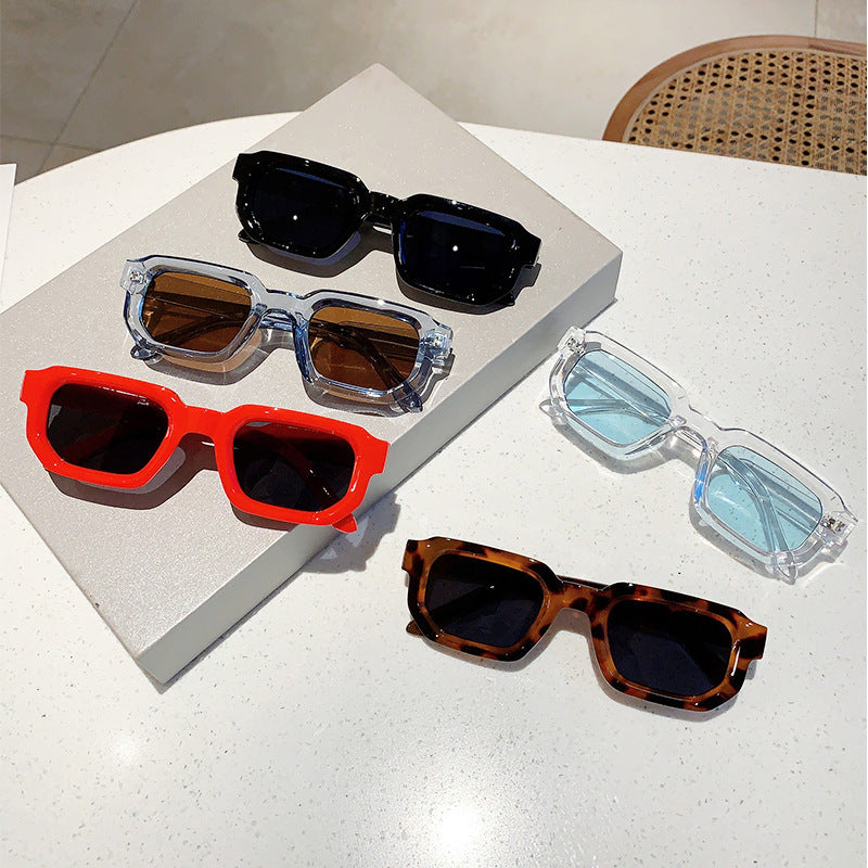 Square frame sunglasses