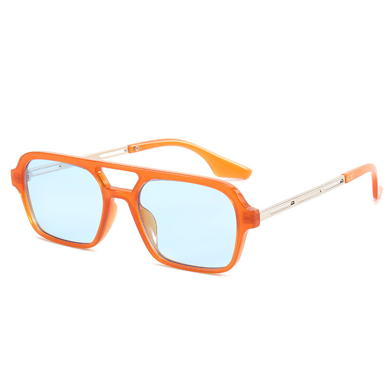 Hollow Frame Sunglasses - Artistic Modern Eyewear