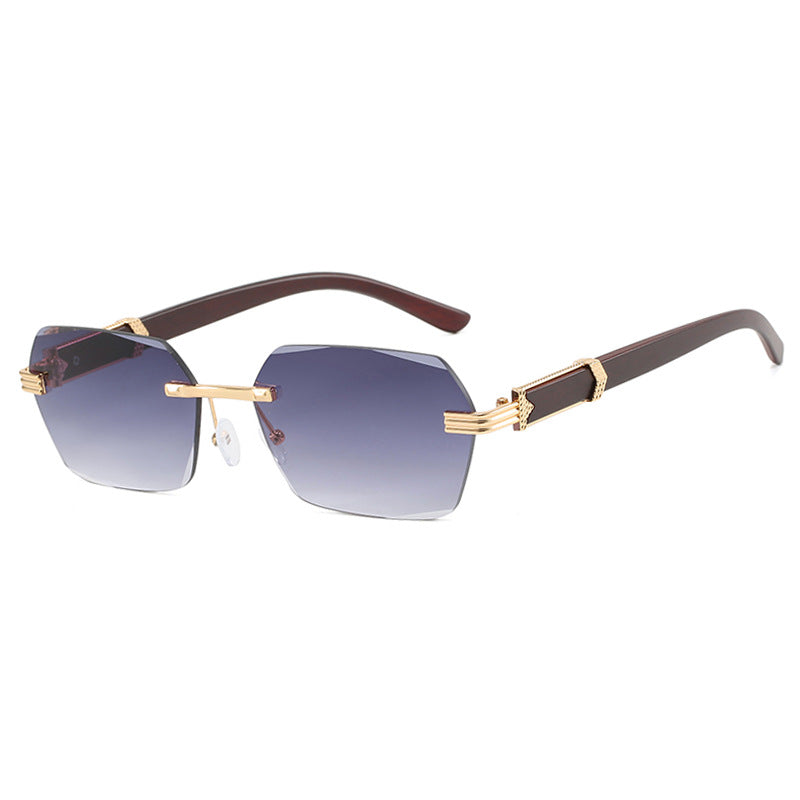 Frameless Cut Edge Sunglasses - Precision Modern Eyewear