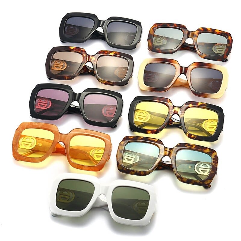 Celebrity  Large Square Sunglasses